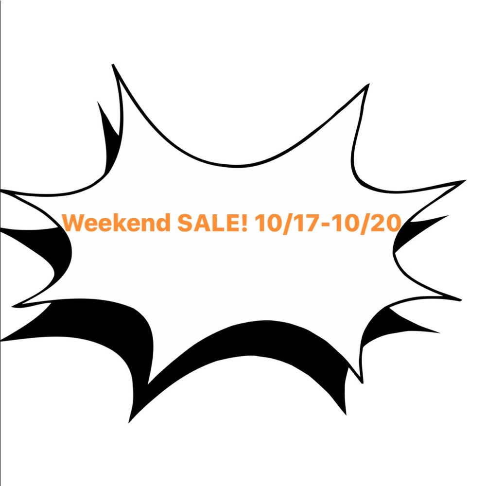 Price drop on items this weekend- for clothes